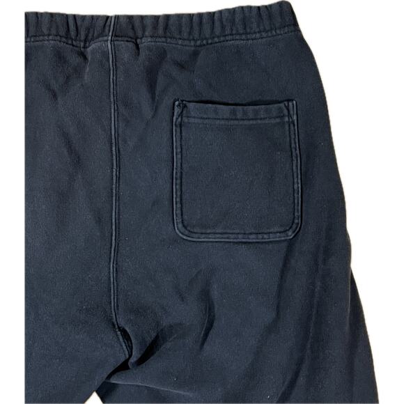 VTG 80's Champion Reverse Weave Warm-Up Sweatpants Black Made in USA Men's Large - Picture 7 of 12